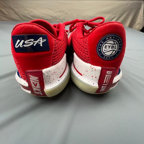 Nike Air Zoom GT Cut 1 EYBL Nationals 2021 PE Mens 8.5 Rare Red Player Exclusive main image 9